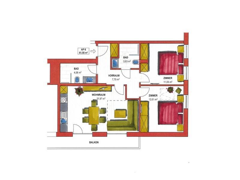 Appartementhaus „Hermannhaus“ 알텐막팀퐁와 외부 사진
